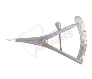 Compas Castraviejo courbé 8 cm (3337.01) - Acteon Compas "Castraviejo" courbé 8 cm (3337.01) - Acteon