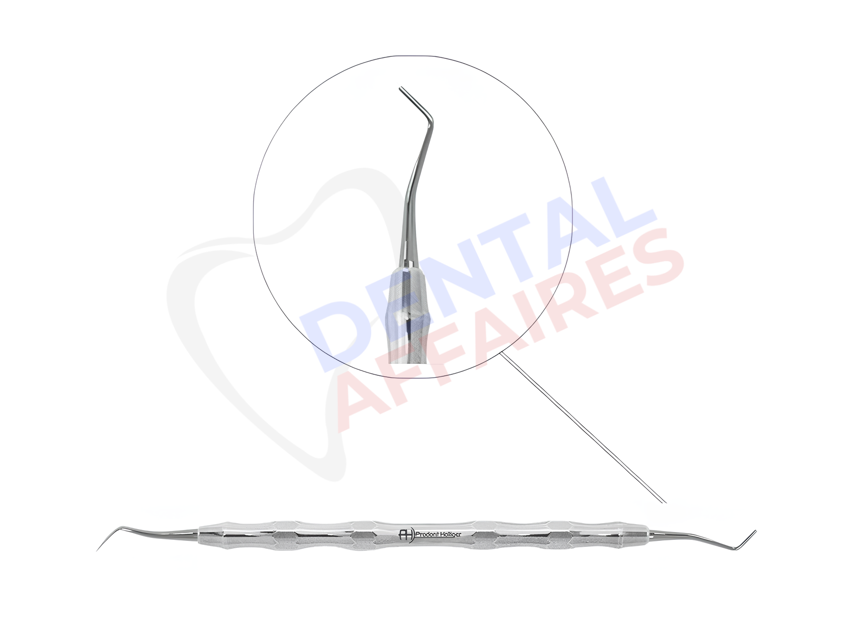 Curette fils de retraction gingival avec crantage (154.02D) - Acteon