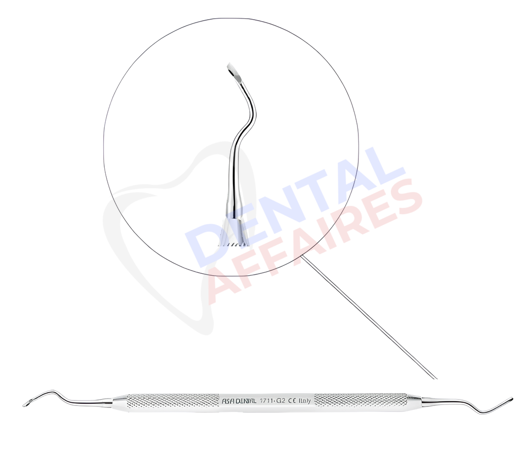 Instrument excavateur n°G2 "double Ash" - Asa Dental