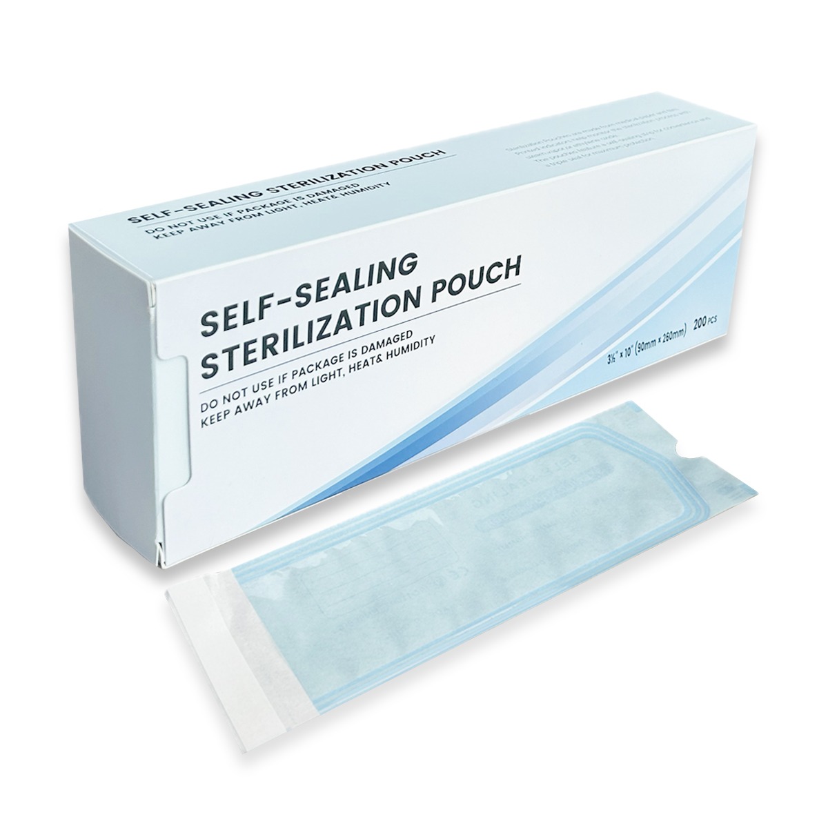 200 Sachets de stérilisation auto-scellants pour autoclave – Image 4
