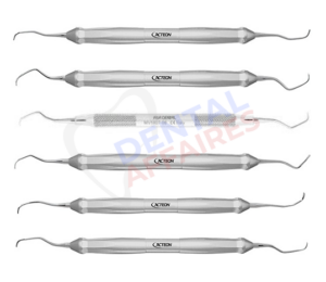Instrument curette/détartreur "Double Gracey" Light/XL n°1/2, 3/4, 5/6, 7/8, 11/12 - Acteon/Asa Dental